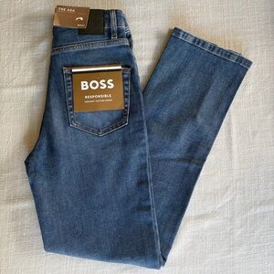 Boss Dark Blue 'The Ada' Jeans